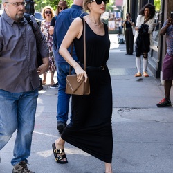 05-31 - Arriving at Electric Lady Studios in New York City - New York